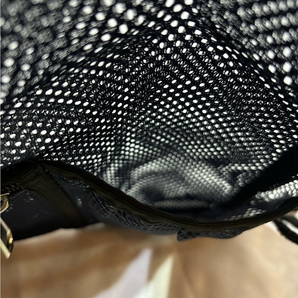 MAY TREE Mesh Drawstring Backpack Bag NWT - Picture 5 of 5